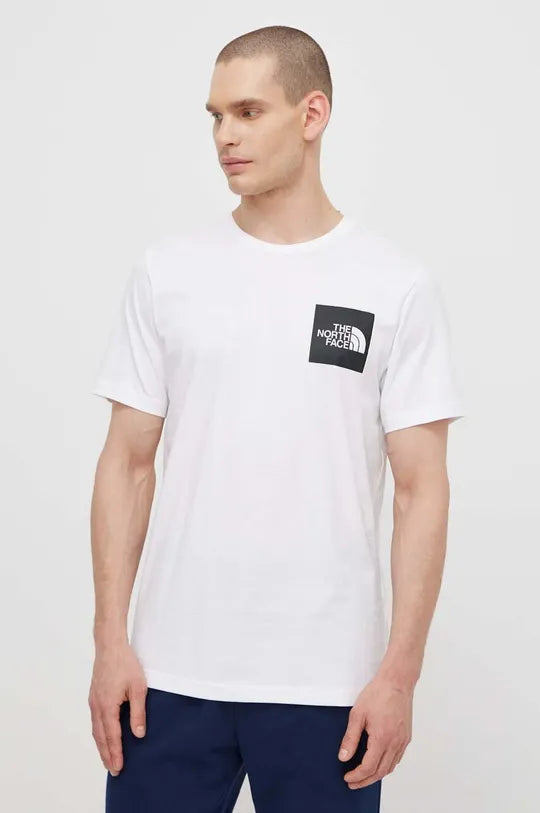 The North Face uomo t-shirt Fine NF0A87NDFN41 Bianco