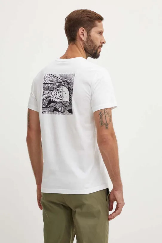 The North Face uomo t-shirt Box nse NF0A87NVFN41