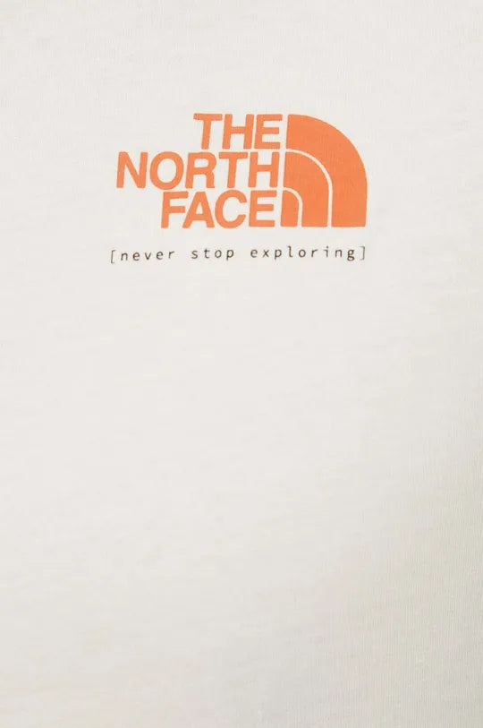 The North Face uomo t-shirt Graphic S/S Tee 3 NF0A87EWQLI1 Panna