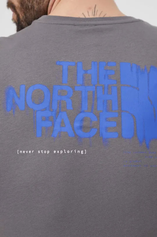 The North Face uomo t-shirt Graphic S/S Tee 3 NF0A87EW0UZ1 Smoked Pearl