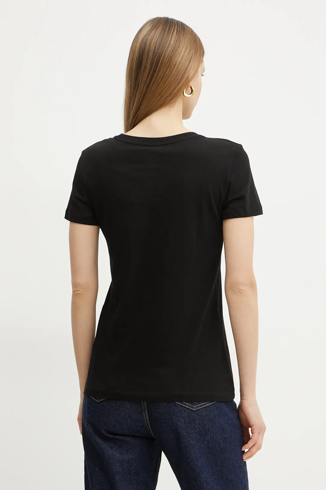 Armani Exchange donna t-shirt XW000109AF10359 UC001 Nero