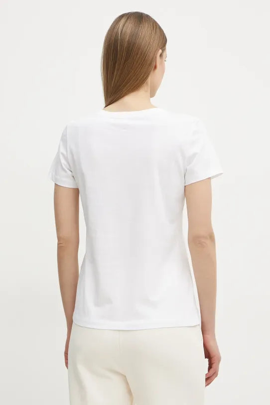 Armani Exchange donna t-shirt XW000387AF10354 U0002 bianco