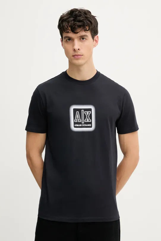 Armani Exchange uomo t-shirt XM000545AF10361 UB101 Navy
