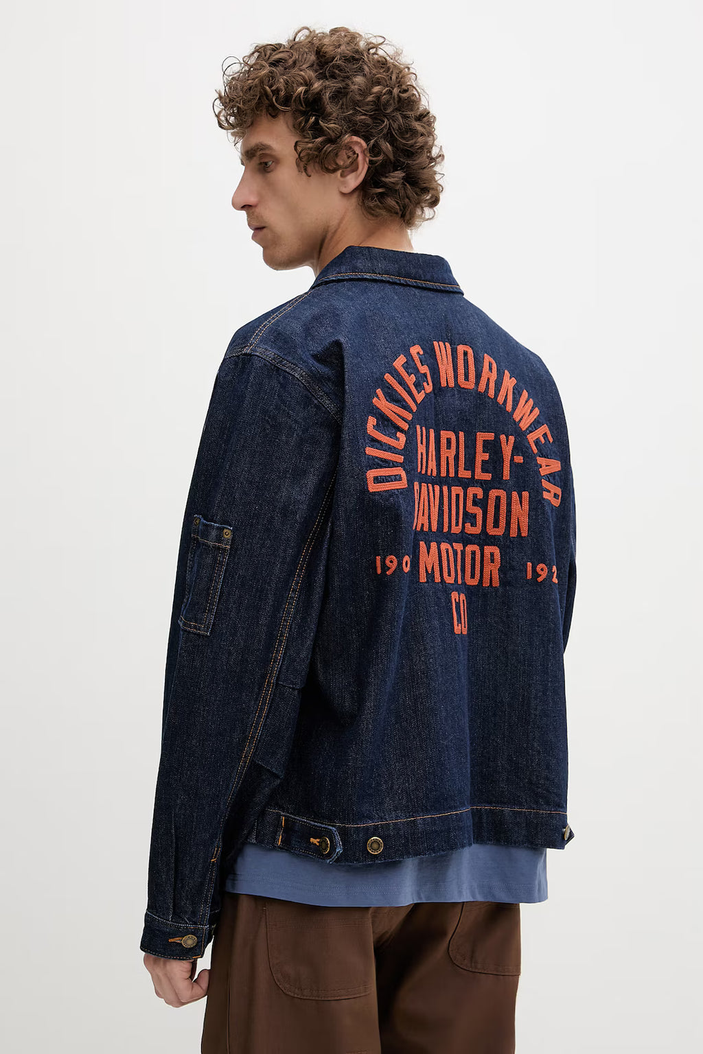 Dickies uomo Denim Jacket RNSD DK0A881RRNB1