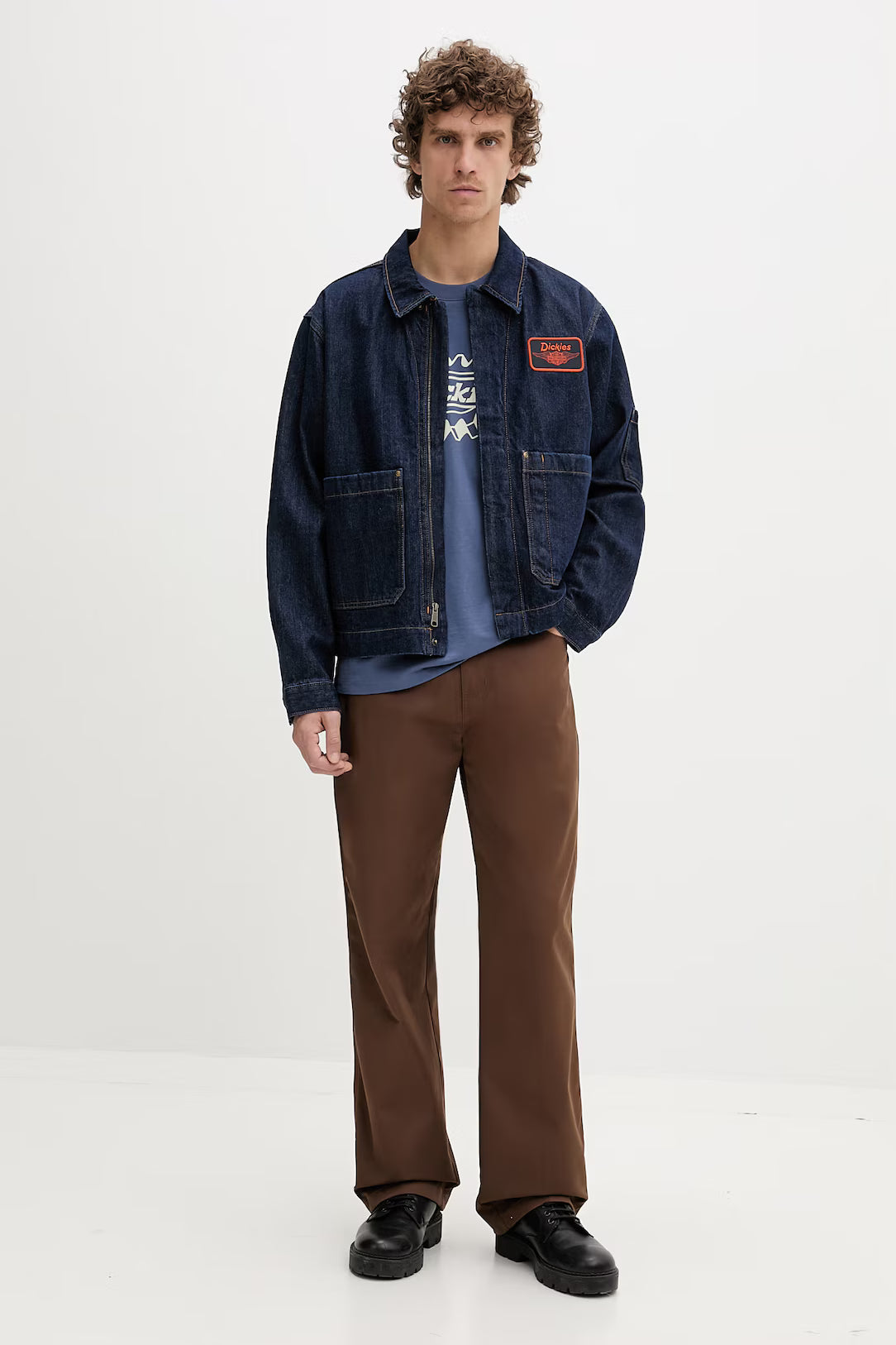 Dickies uomo Denim Jacket RNSD DK0A881RRNB1
