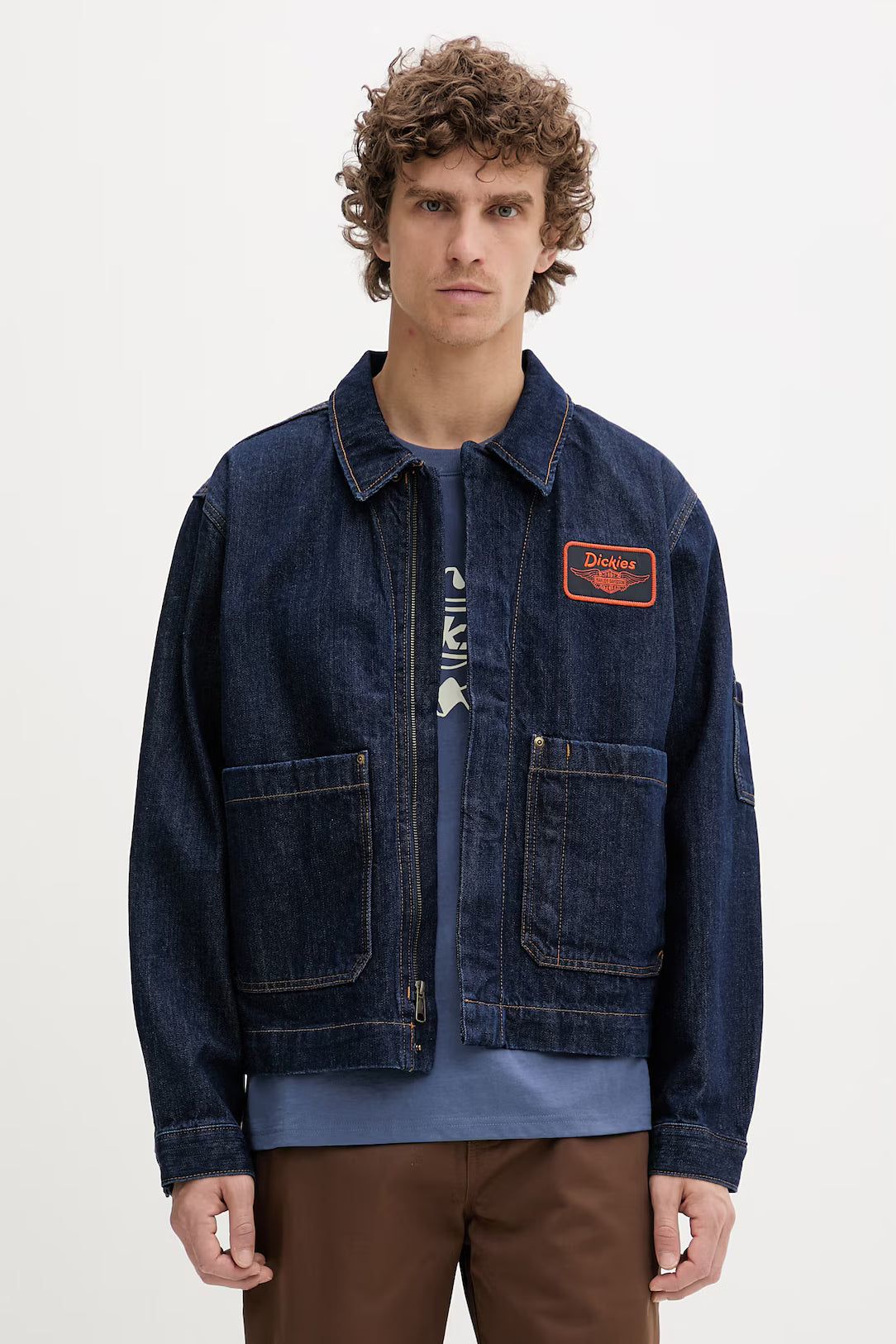 Dickies uomo Denim Jacket RNSD DK0A881RRNB1