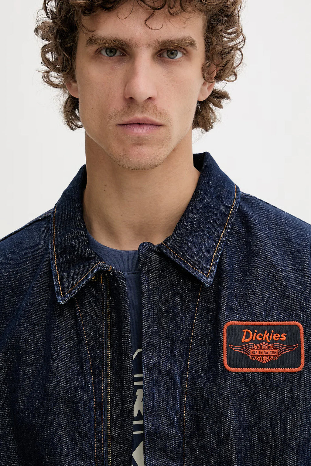 Dickies uomo Denim Jacket RNSD DK0A881RRNB1