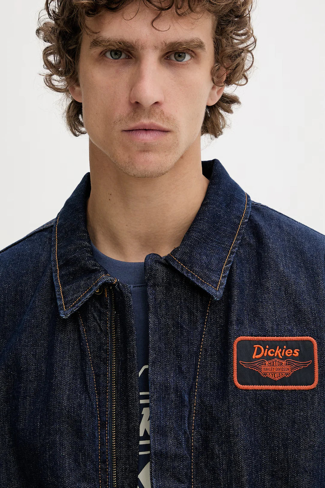 Dickies uomo Denim Jacket RNSD DK0A881RRNB1