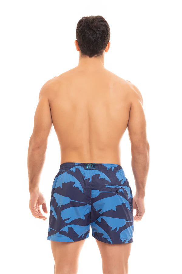 Move uomo costume Boxer Saint Vincent stampato PRINT K
