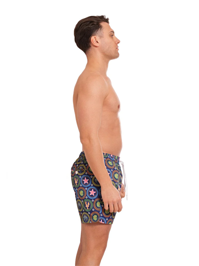 Move uomo costume Boxer Saint Vincent stampato PRINT H3