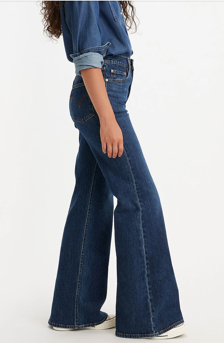 Levi's donna jeans RIBCAGE BELLS SONOMA