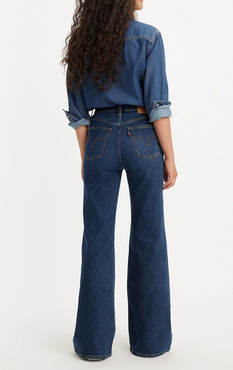 Levi's donna jeans RIBCAGE BELLS SONOMA