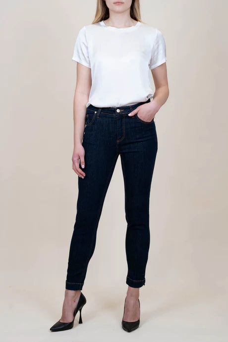 Susy mix donna jeans SARAJL069 Denim Scuro