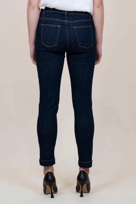 Susy mix donna jeans SARAJL069 Denim Scuro