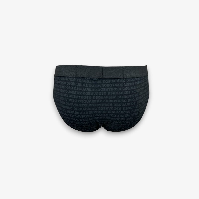 Disquared uomo t-shirt + slip D9H135510 001 Nero