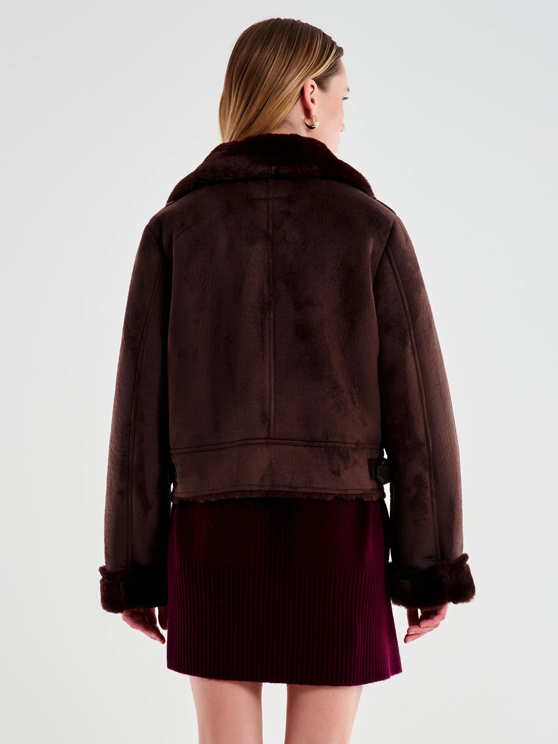 Vicolo donna cappotto TF0090 FONDENTE