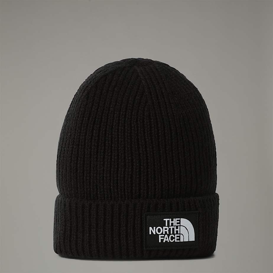 the north face cappello logo box  black