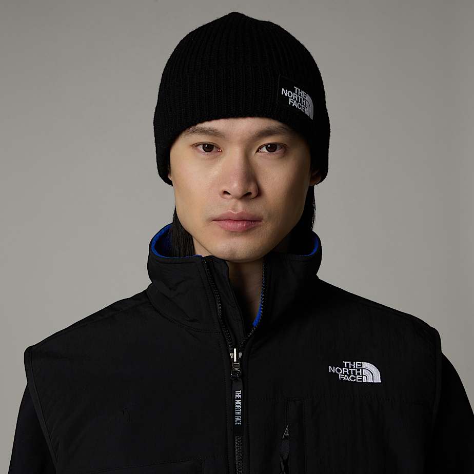 the north face cappello logo box  black