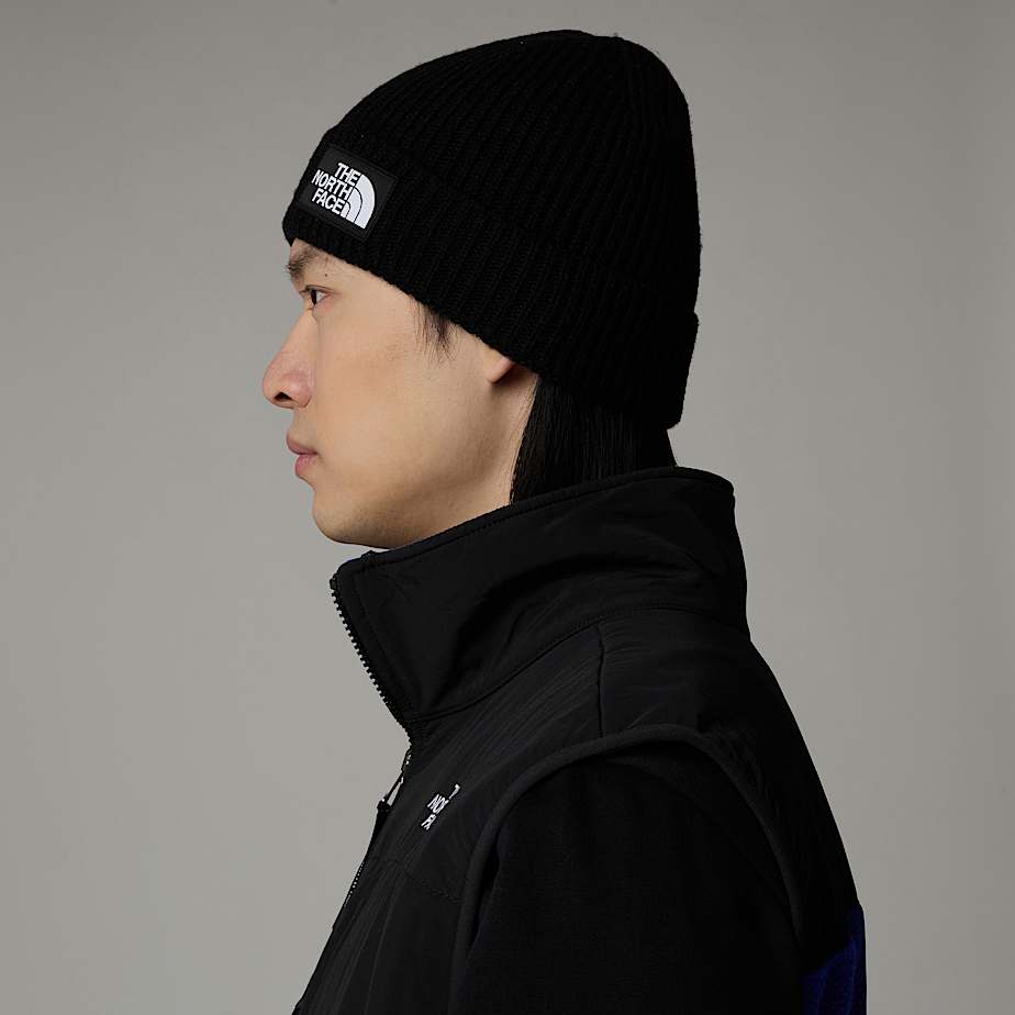 the north face cappello logo box evergreen