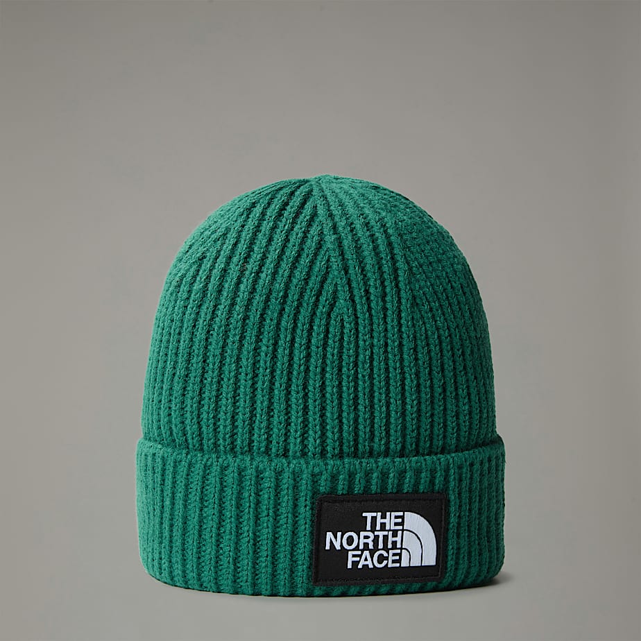 the north face cappello logo box evergreen