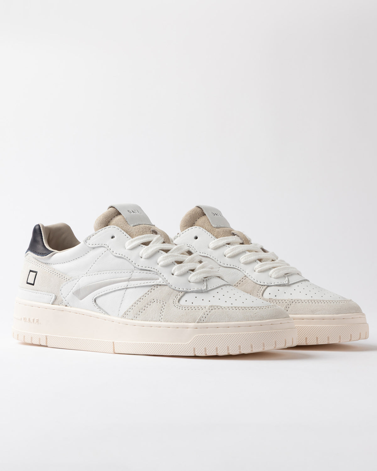 d.a.t.e. scarpa TORNEO PURE CALF WHITE-BLUE