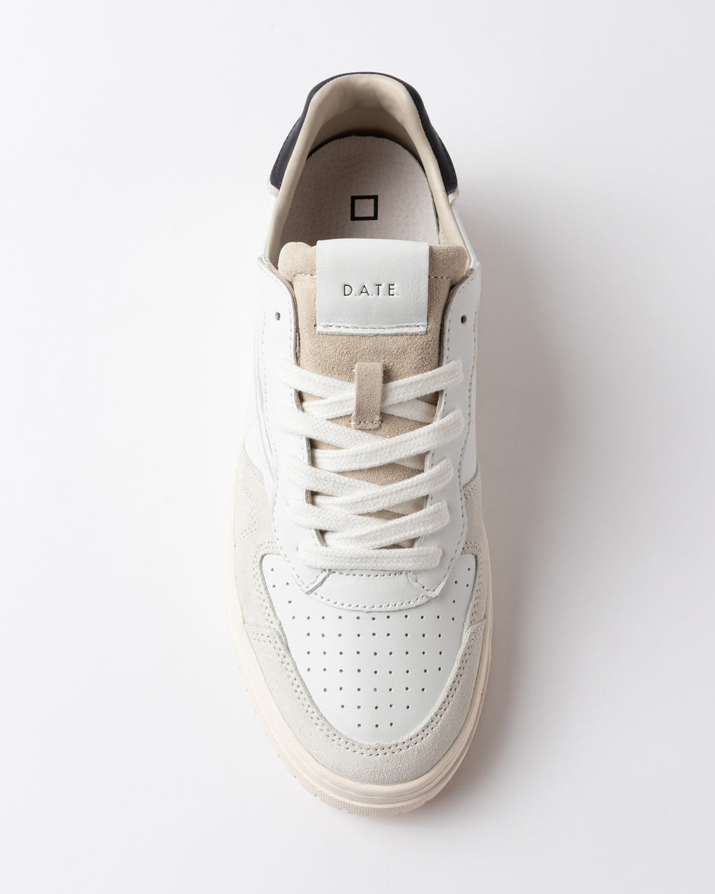 d.a.t.e. scarpa TORNEO PURE CALF WHITE-BLUE
