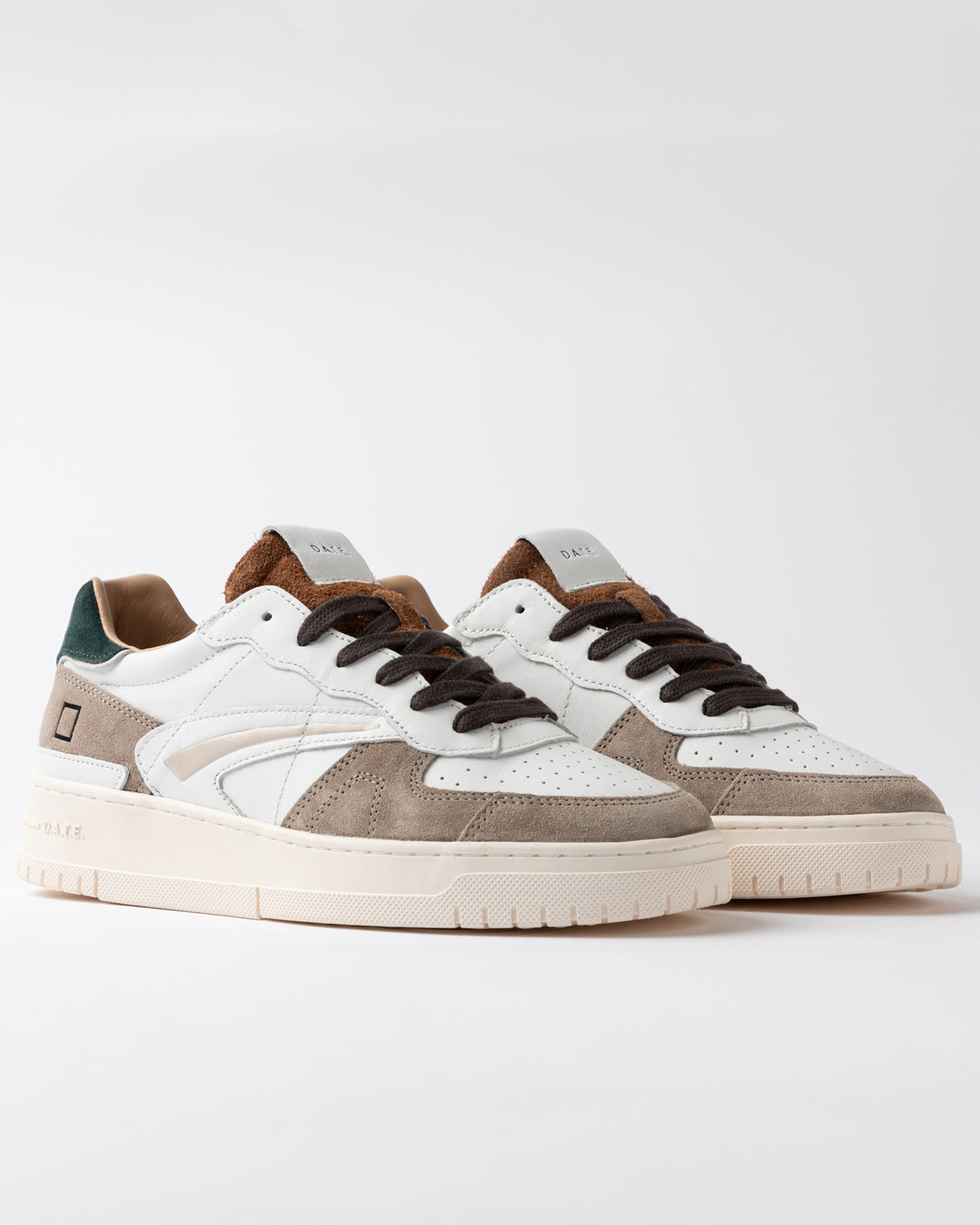 d.a.t.e. scarpa TORNEO PURE CALF WHITE-GREEN