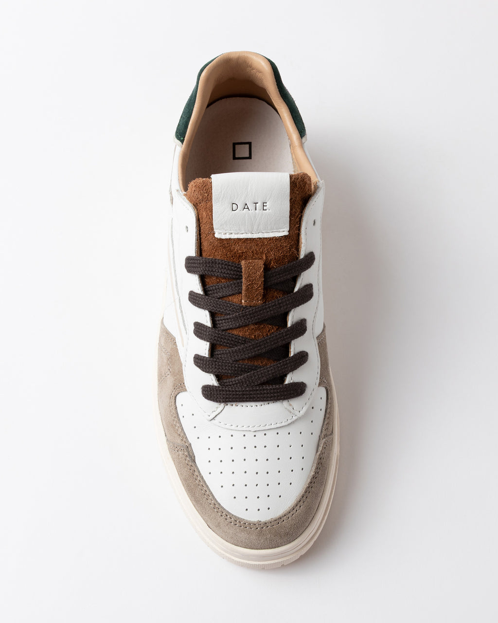 d.a.t.e. scarpa TORNEO PURE CALF WHITE-GREEN