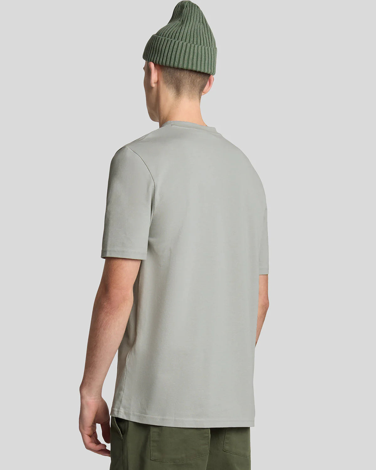 Lyle & Scott uomo t-shirt Palin Piquet TS2006V x570 griogio
