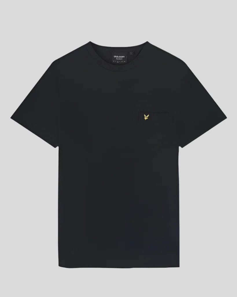 Lyle & Scott uomo t-shirt Plain Piquet TS2006V z271 dark navy