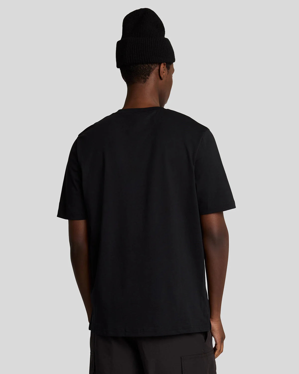 Lyle & Scott uomo t-shirt Embroidered TS2221V z865 nero