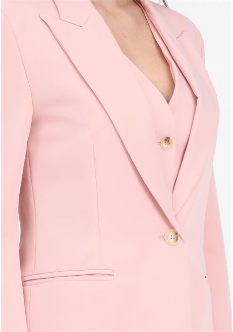 Vicolo donna Blazer Monopetto Basic TB0235 Rosa polvere