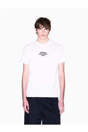 Armani Exchange uomo t-shirt XM000540AF10362 U0009 Bianco