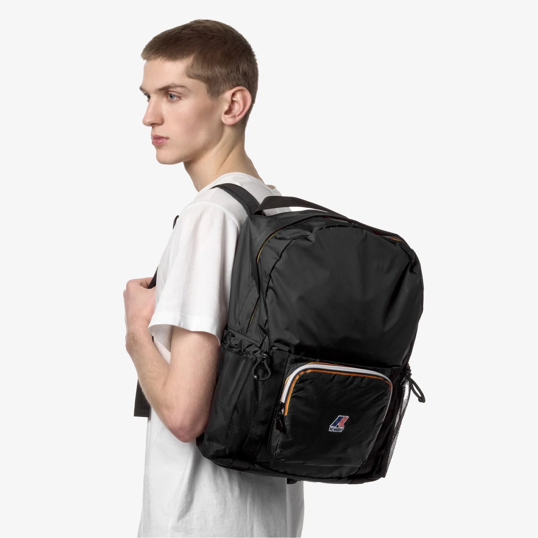 K-way zaino Le Vrai 3.0 Michel K1128BW USY Black Pur