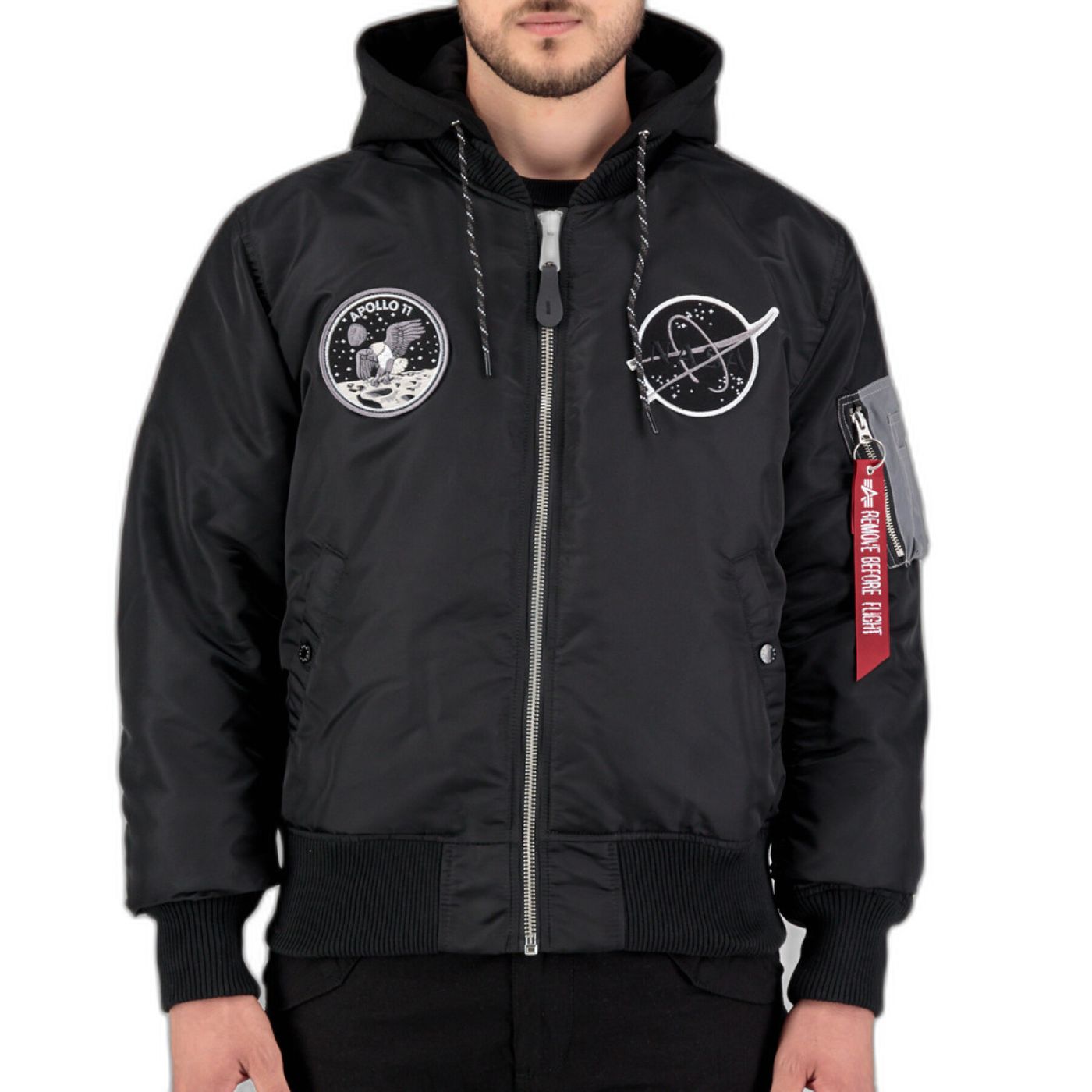 alpha industries uomo giubbino ma-1 vf 108108AI 285 Nero