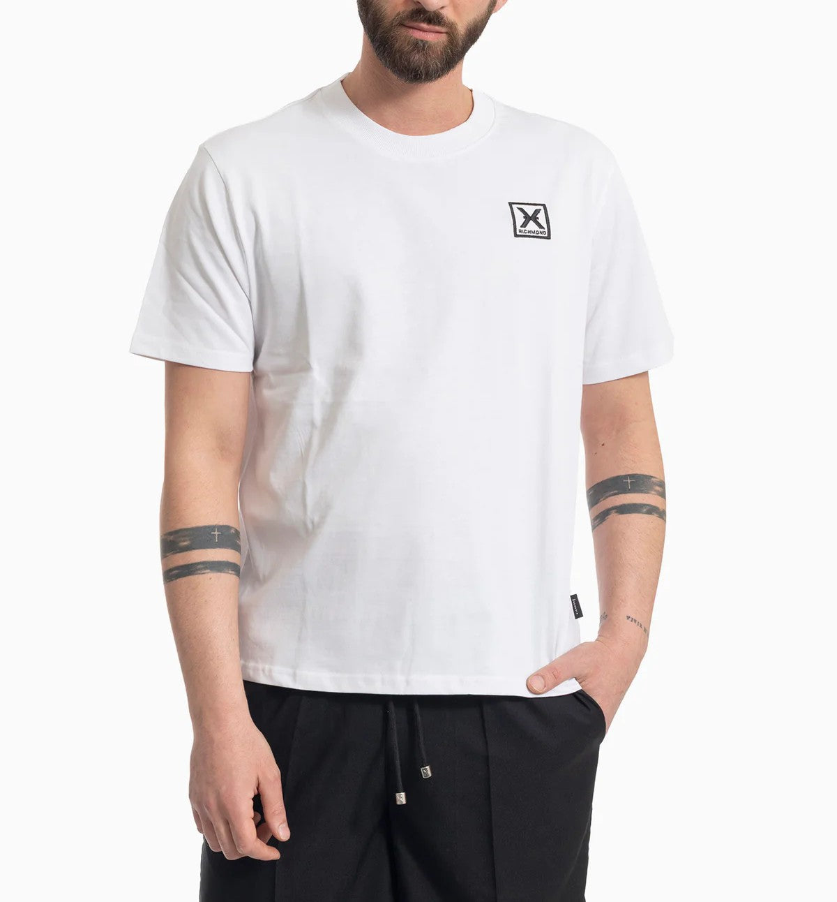 Richmond uomo t-shirt OVER KADDY UMP26155TS