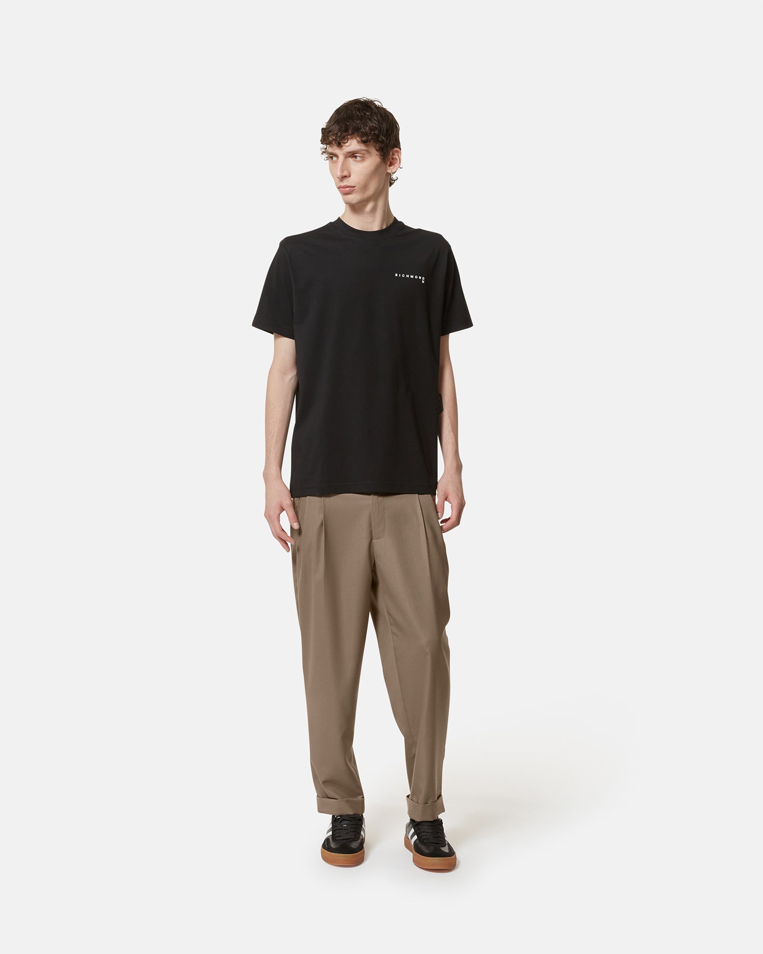 Richmond uomo t-shirt Hamma UMP25154TS Black