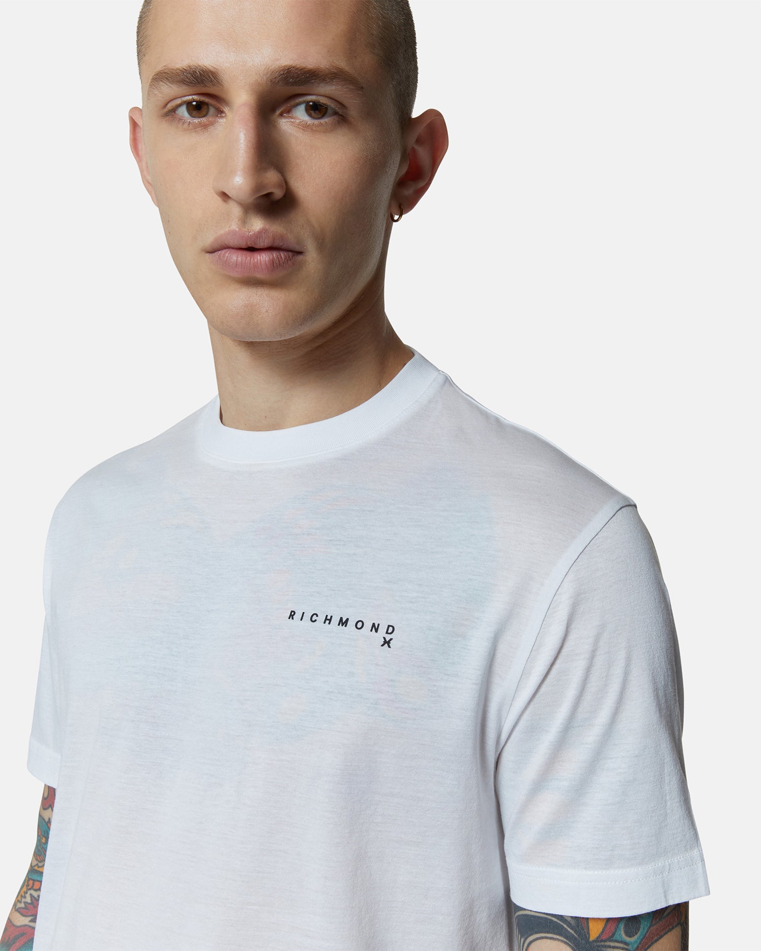 Richmond uomo t-shirt Hamma UMP25154TS White