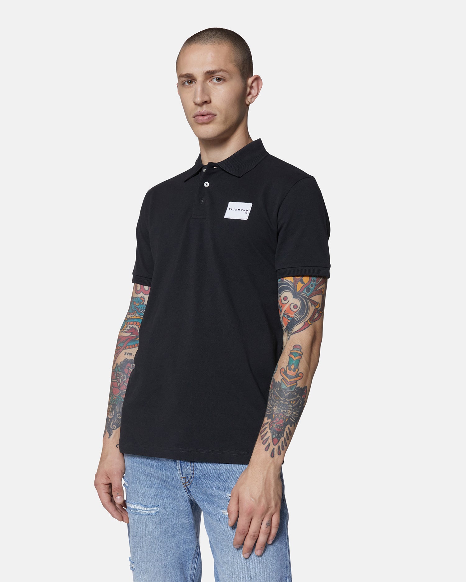 Richmond uomo polo Montalvo UMP25170PO Black