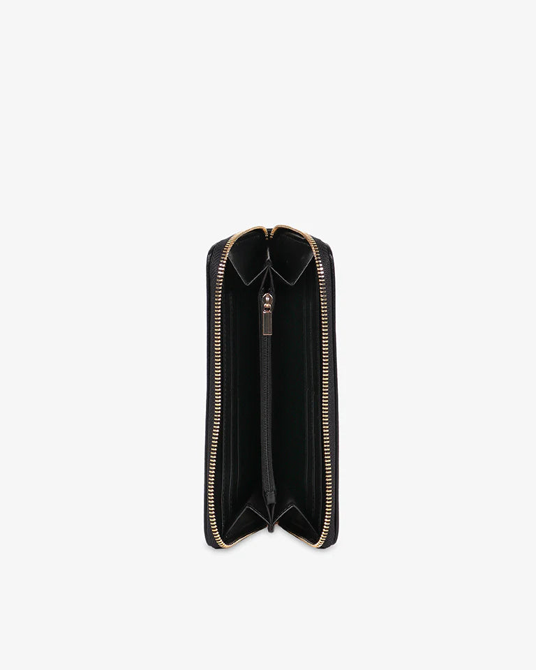 Vivienne D. donna portafoglio Venezia V072 Nero