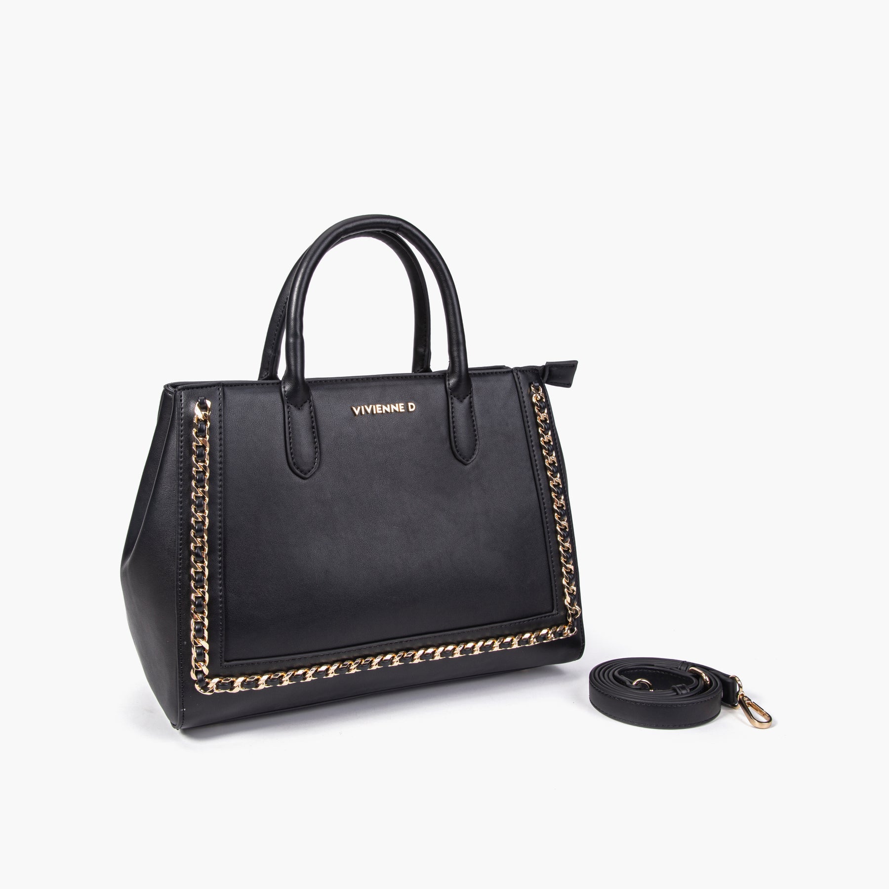 Vivienne D. donna borsa v087 nero