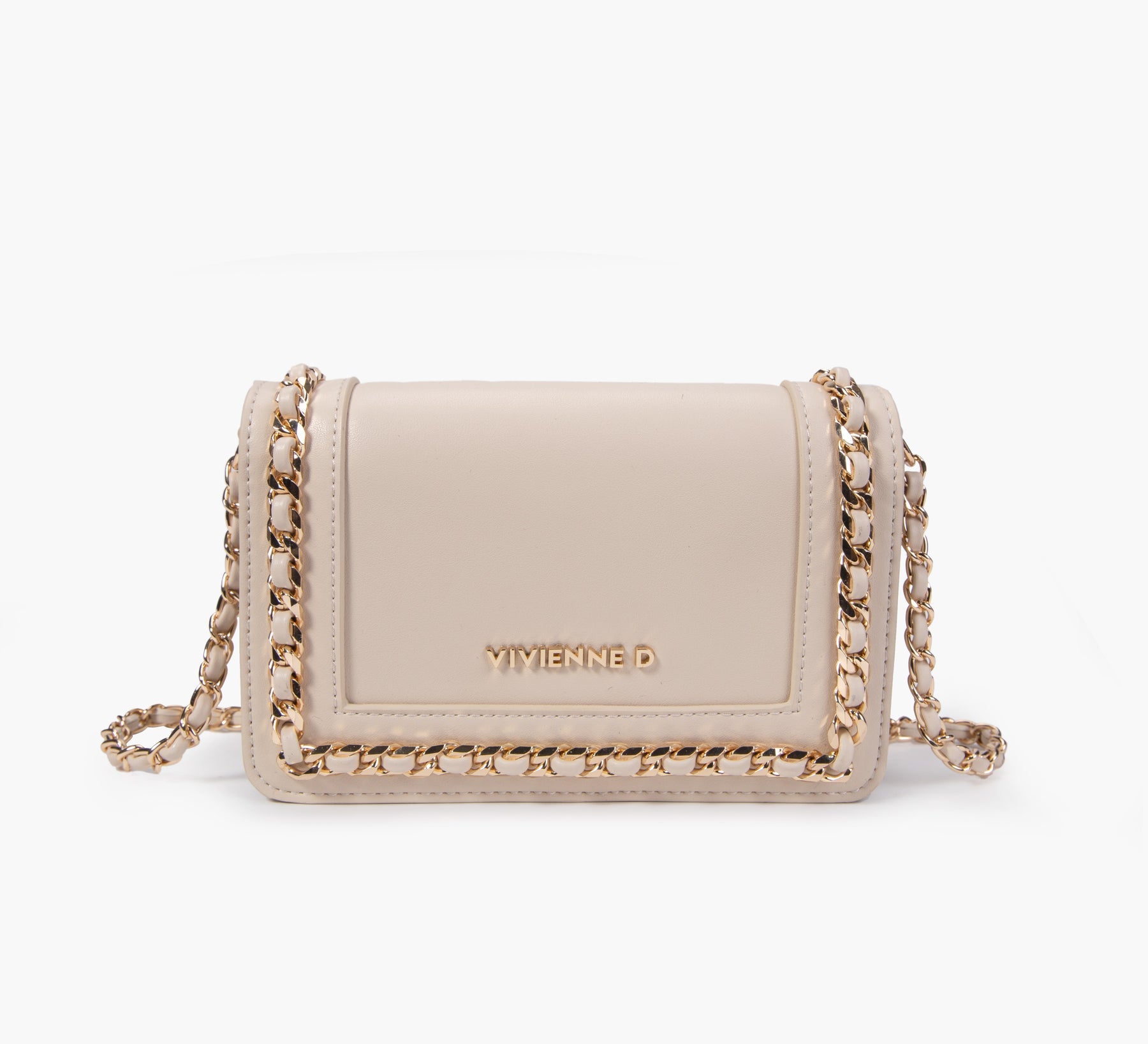 Vivienne D. donna borsa mini v090 beige