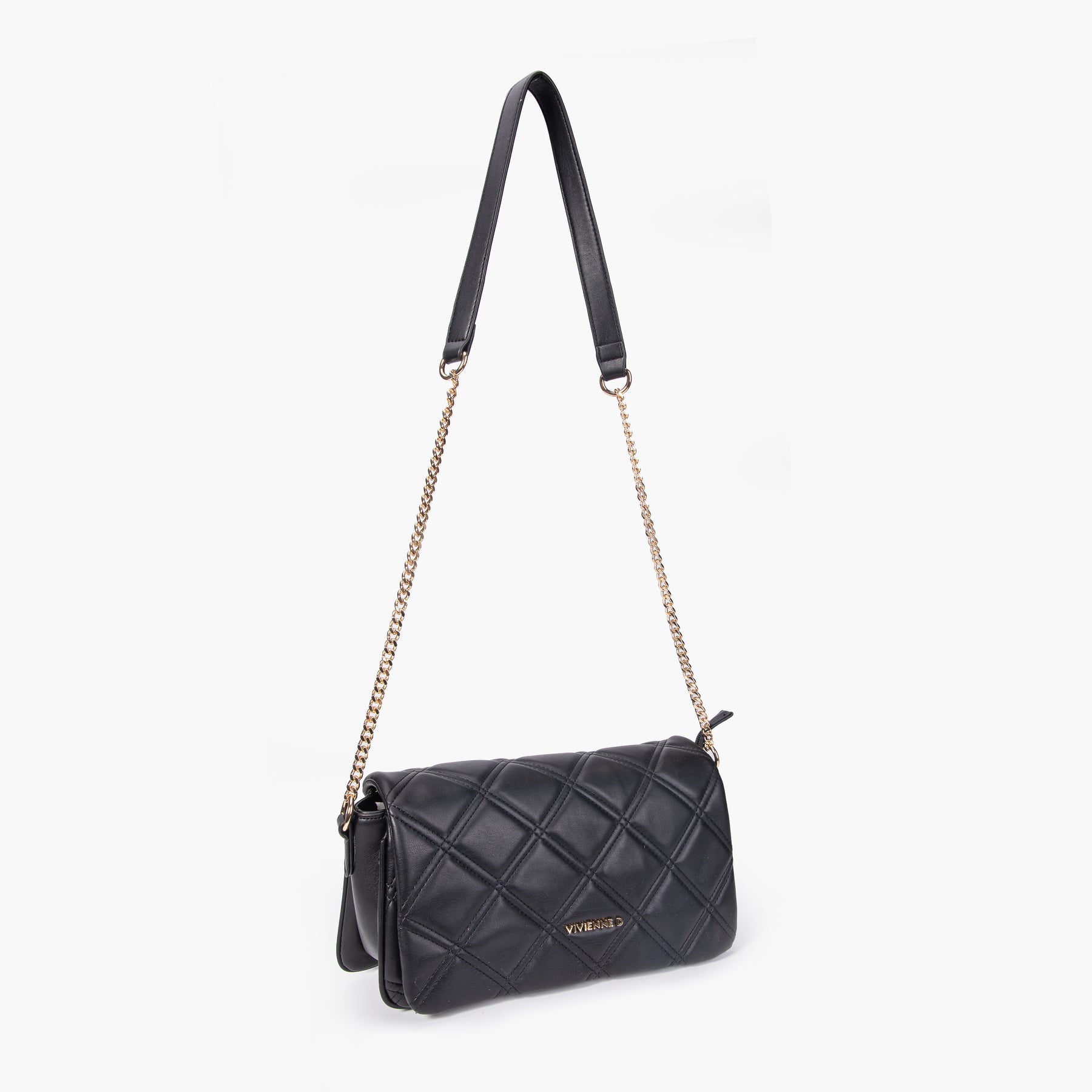 Vivienne D. donna borsa mini v101 nero