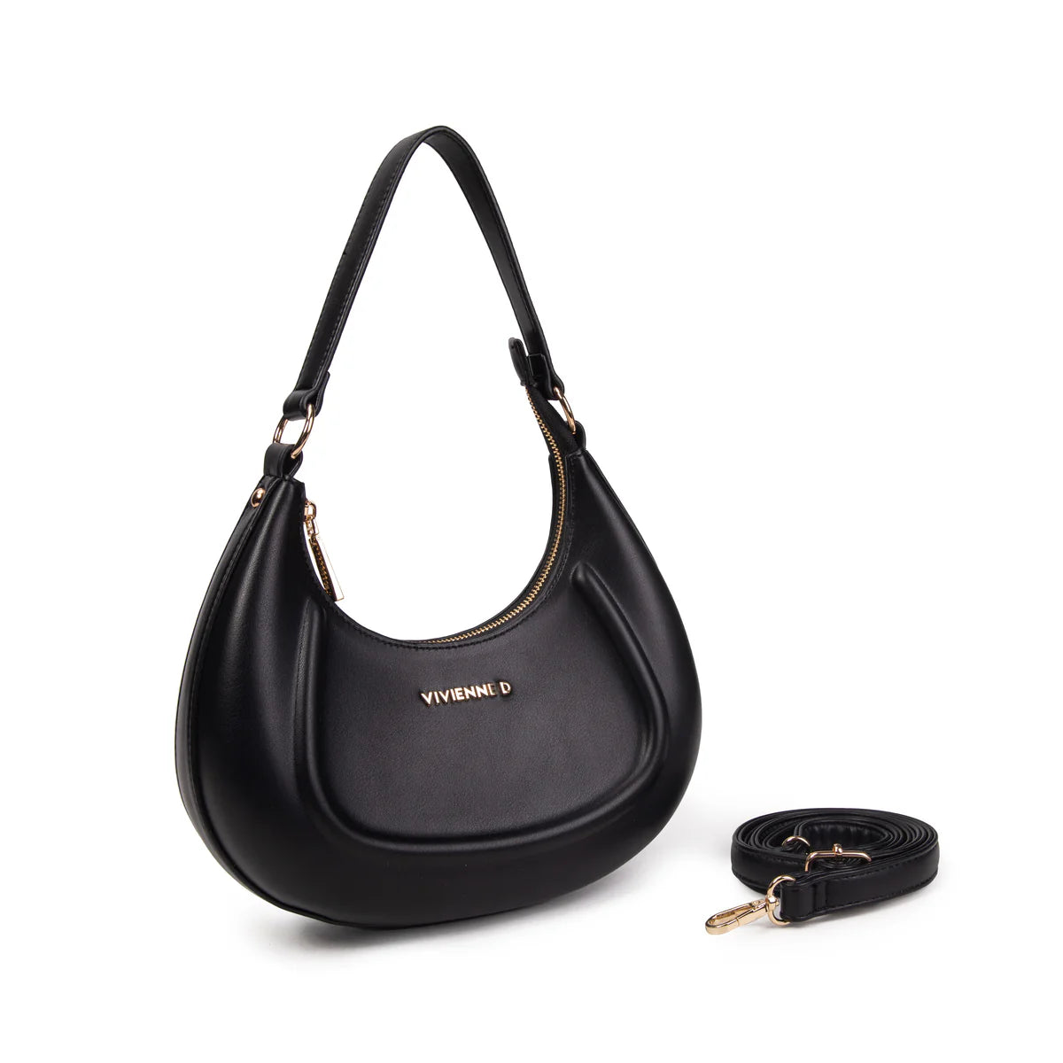 Vivienne D. donna borsa Basic V120 Nero