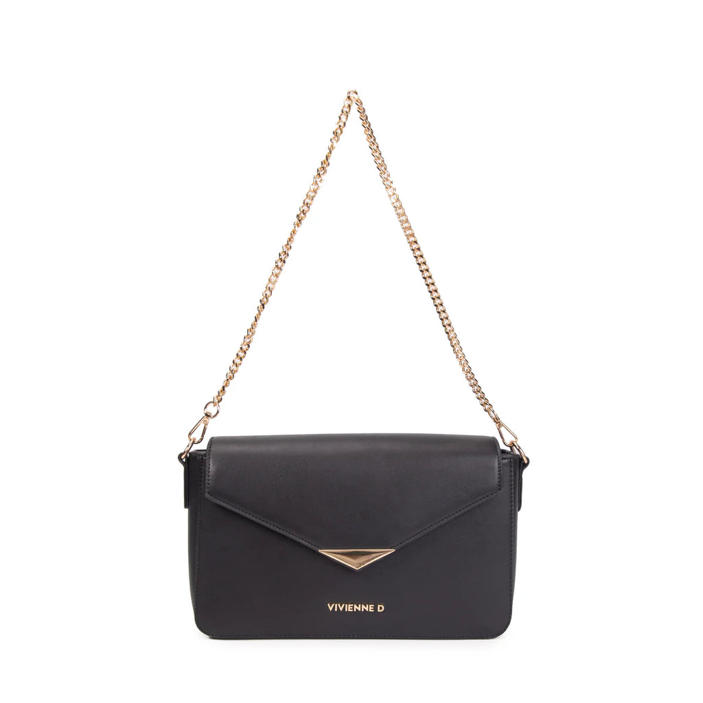 Vivienne D. donna borsa Triangle V139 Nero