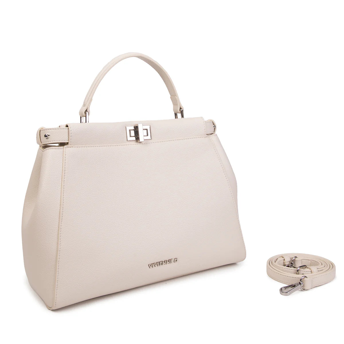 Vivienne D. donna borsa Rainbow V150 Bianco