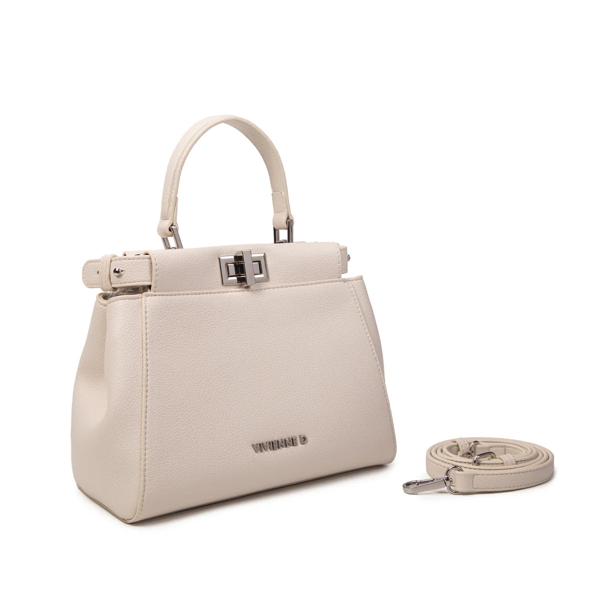 Vivienne D. donna borsa Mini Rainbow V151 Bianco