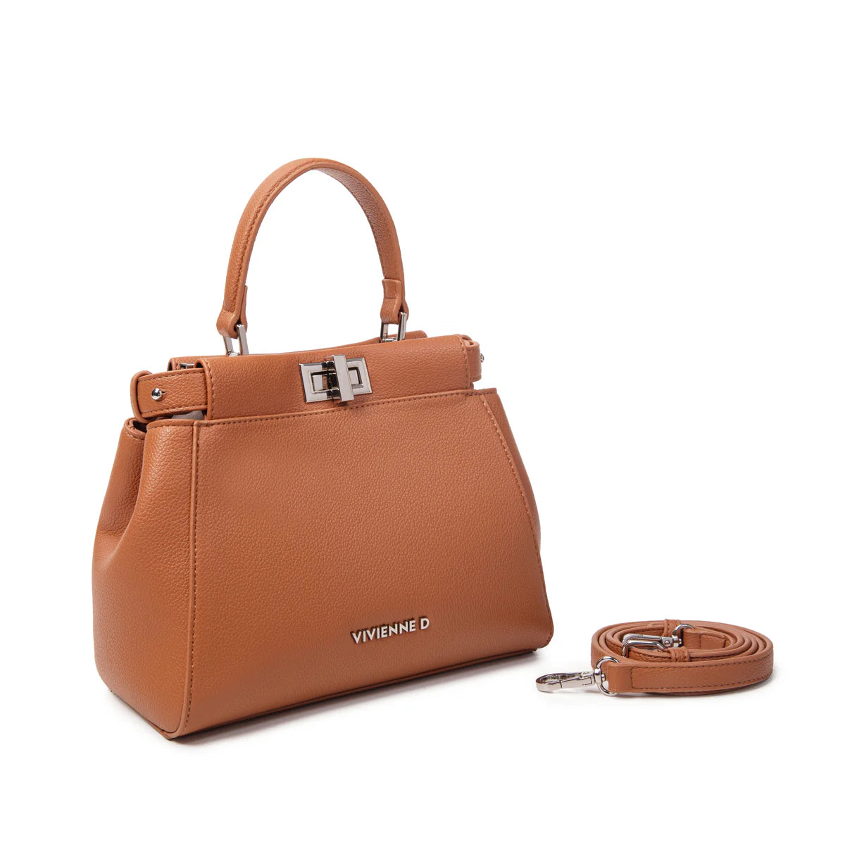 Vivienne D. donna borsa Mini Rainbow V151 Cuoio