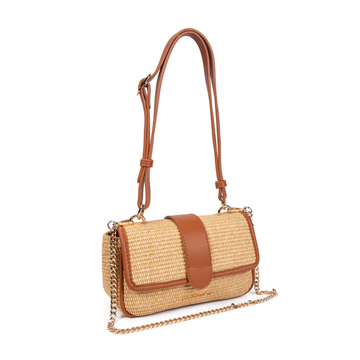 Vivienne D. donna borsa Mini Sunny V153 Cuoio