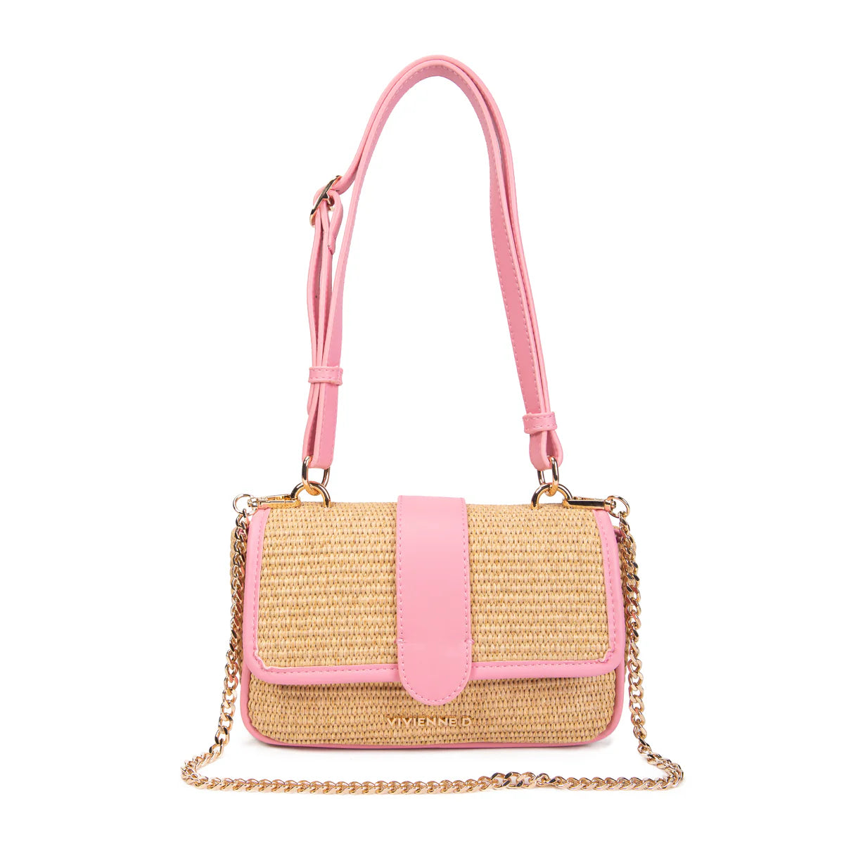 Vivienne D. donna borsa Mini Sunny V153 Rosa